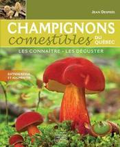 Champignons comestibles du Québec (cart.)